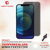Liberty Guard 2.5D Privacy Tempered Glass Screen Protector for 12 /12 Pro 6.1 inch