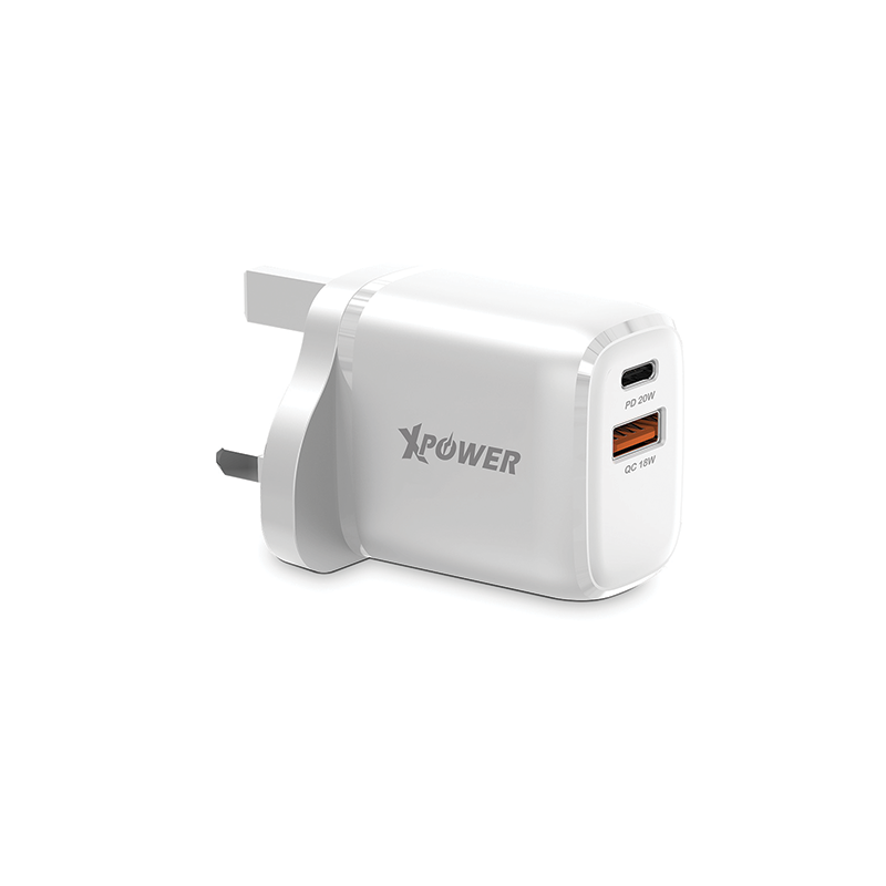 XPower A2008 20W PD Charger - White