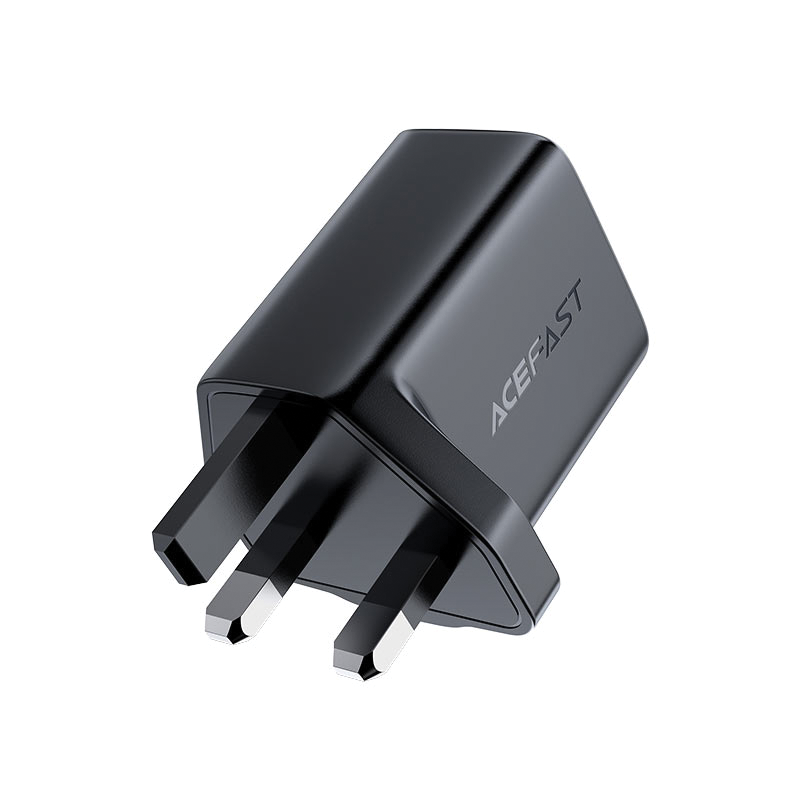 ACEFAST A4 PD20W single USB-C charger (black) (UK)