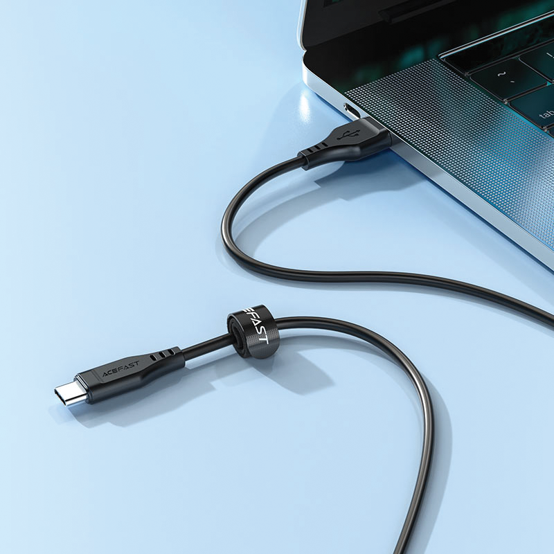 ACEFAST C3-03 USB-C to USB-C TPE charging data cable (black)