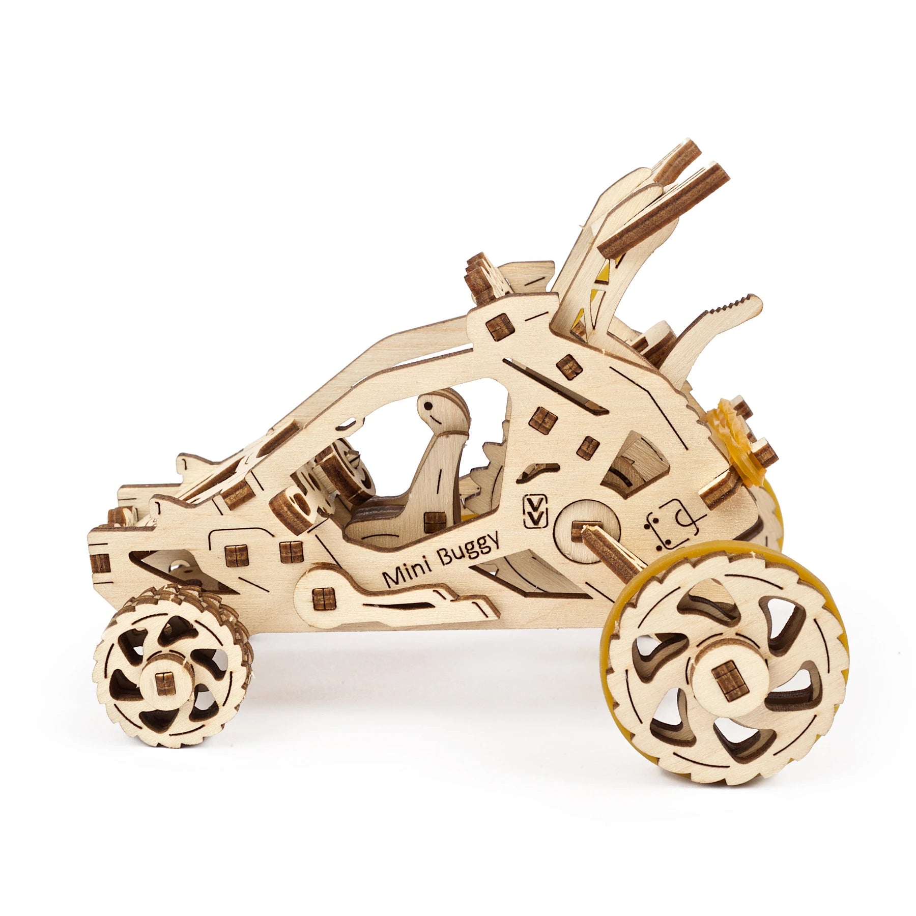Ugears self-propelled wooden 3D puzzle Mini Buggy
