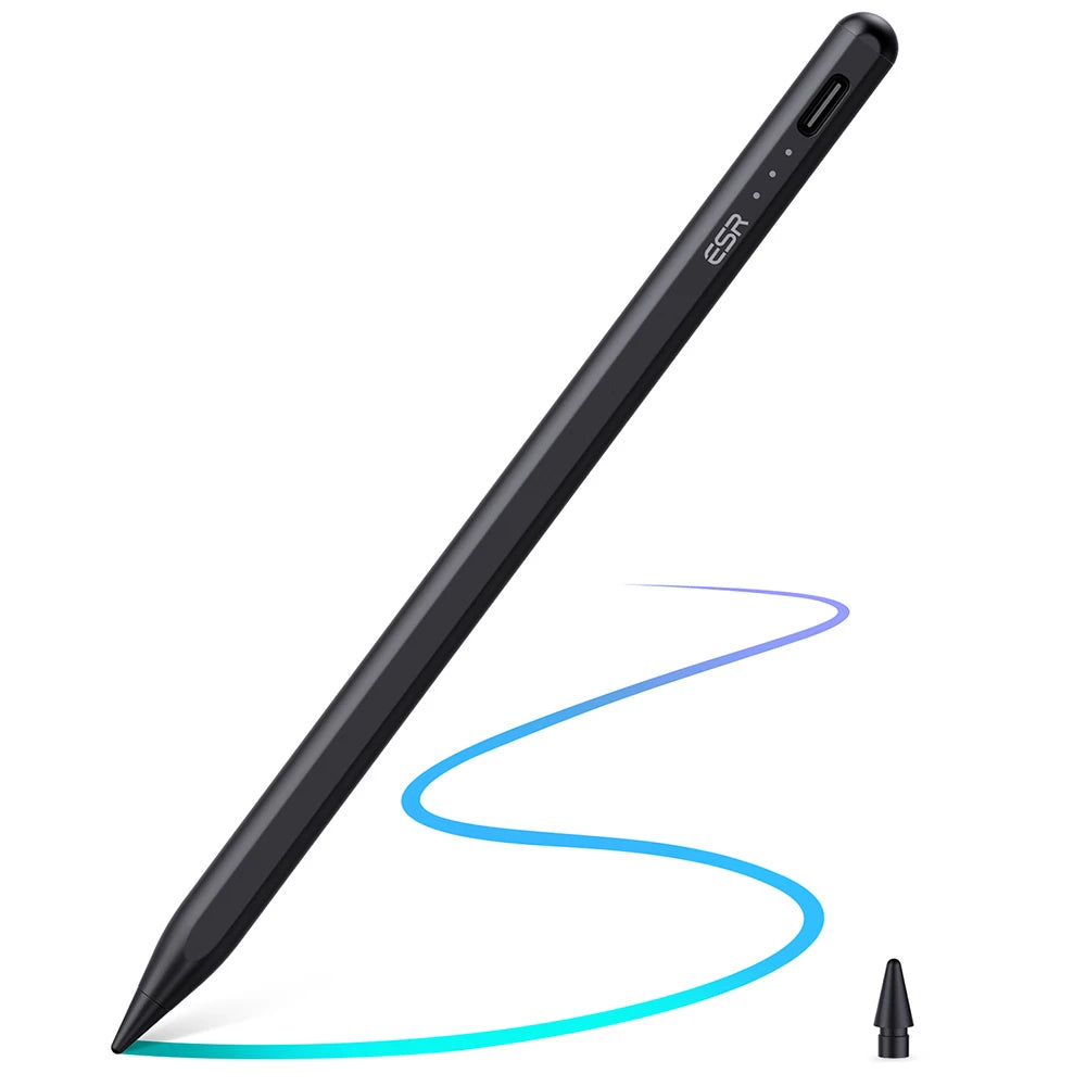 Digital Pencil for iPad with Synthetic Resin Nib - Black