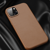 Grit iPhone 14 (6.1) Brown Premium Leather