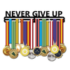 Medal Holder NEVER GIVE UP