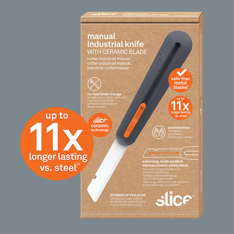 SLICE Manual Industrial Knife with Ceramic Blade