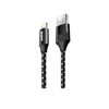 USB-A to Lightning Cable -1.2M Fast Charger Black