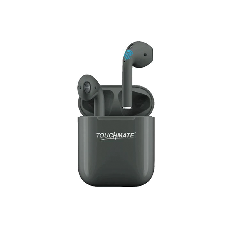 Touchmate BTH250 Wireless Earbuds TWS w Cover Black