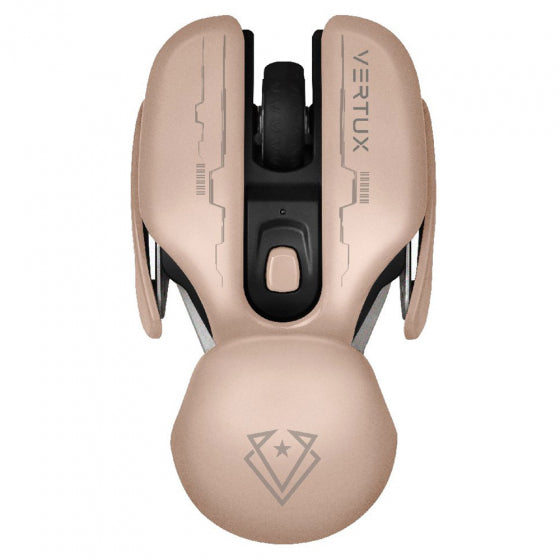 Vertux Glider - High Performance Ergonomic Wireless Gaming Mouse /Pink