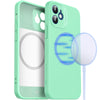 iPhone 12 mini Cloud Soft Case with MagSafe - Green