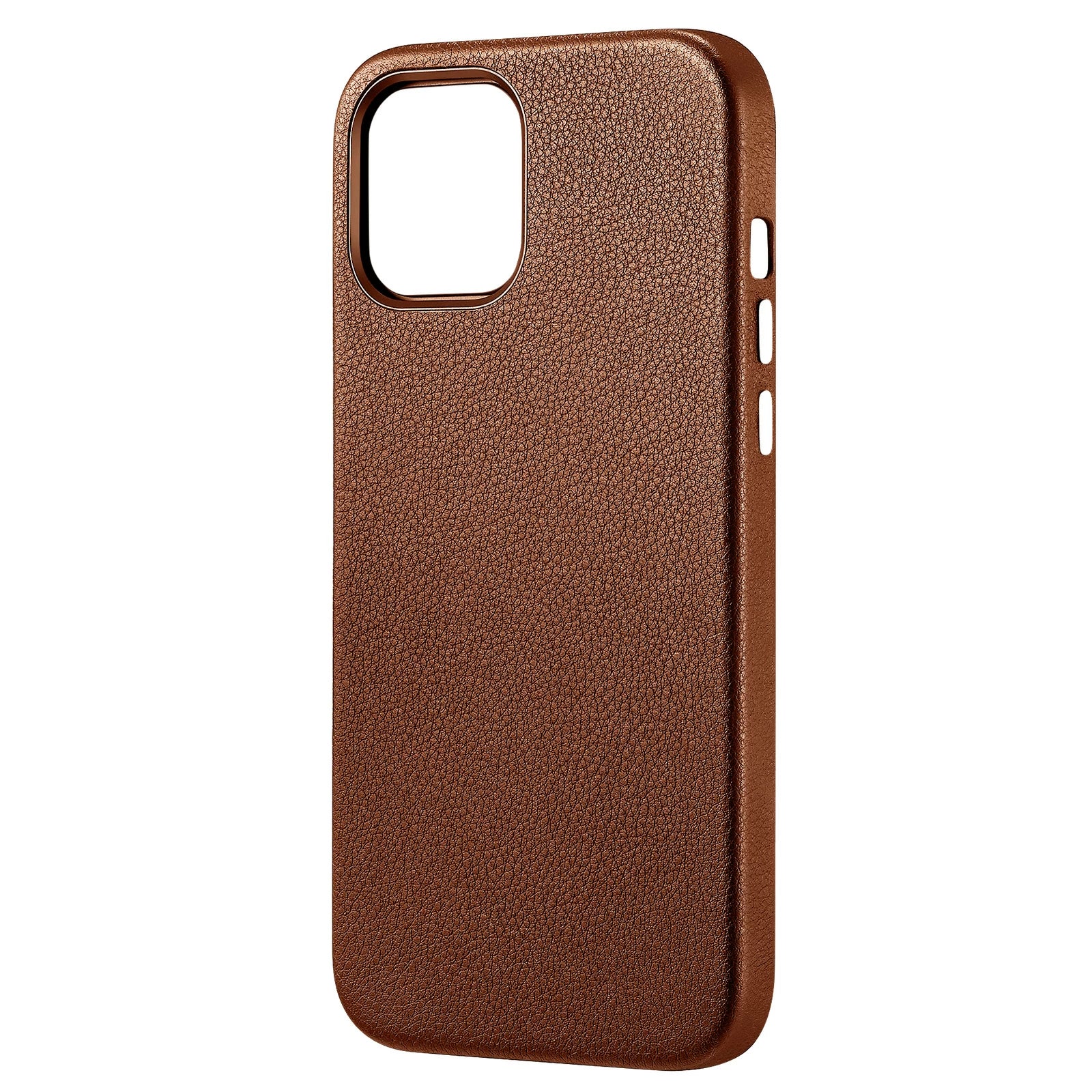 Iphone13 Leather with HaloLock Iphone13 - Brown
