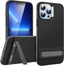 ESR AIRSHIELD BOOST IPHONE 13 PRO METAL KICKSTAND CASE BLACK