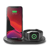BELKIN BOOST CHARGE 3-IN-1 WIRELESS CHARGER FOR APPLE DEVICES - BLACK